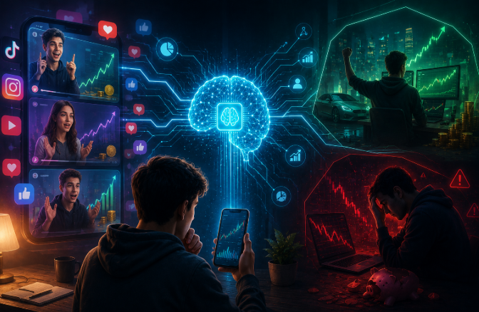 Finfluencers and TikTok traders shaping young investors