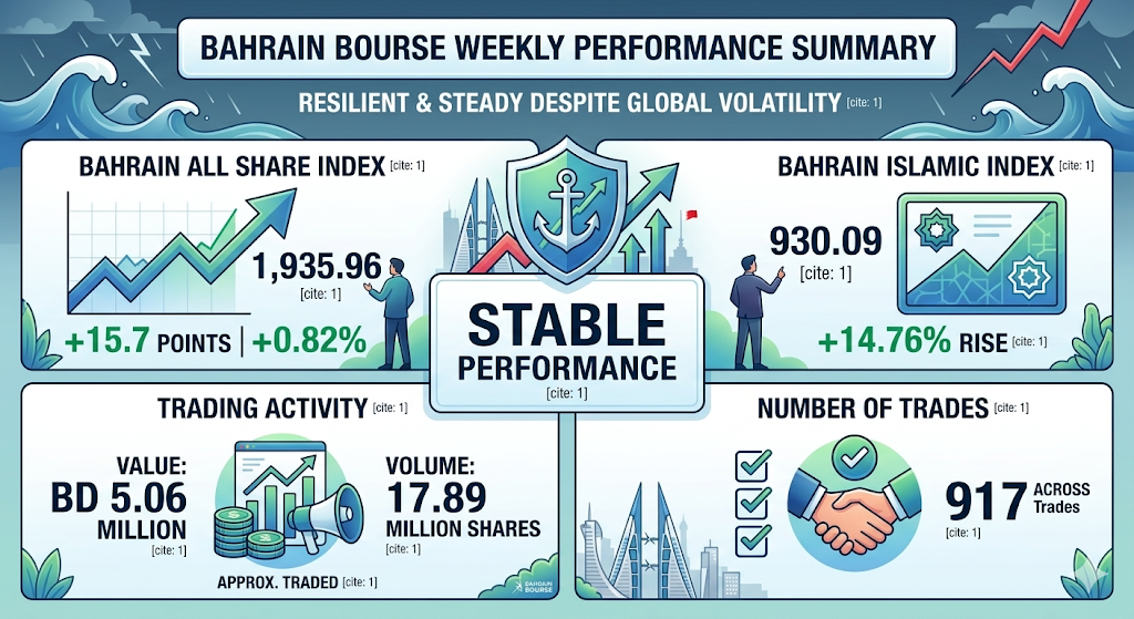 Figure 3: Bahrain Market Indices Summary