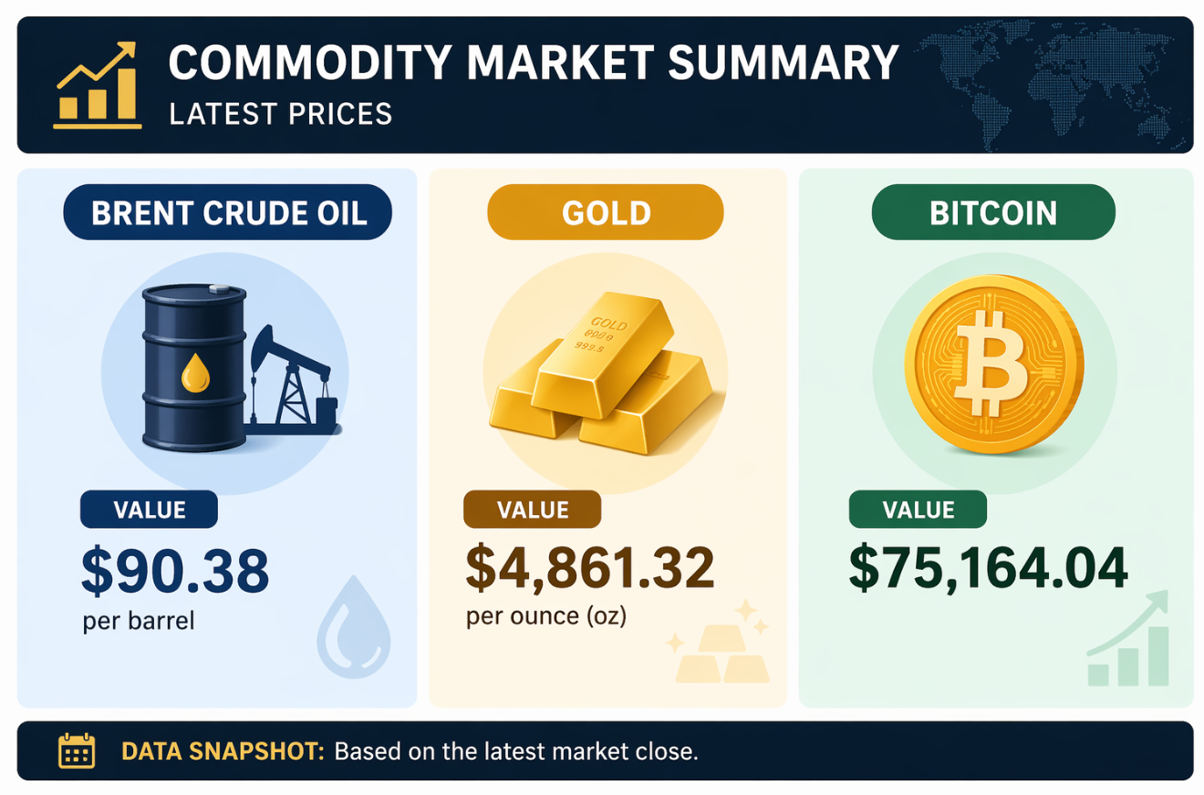 Figure 4: Commodity Market Summary
