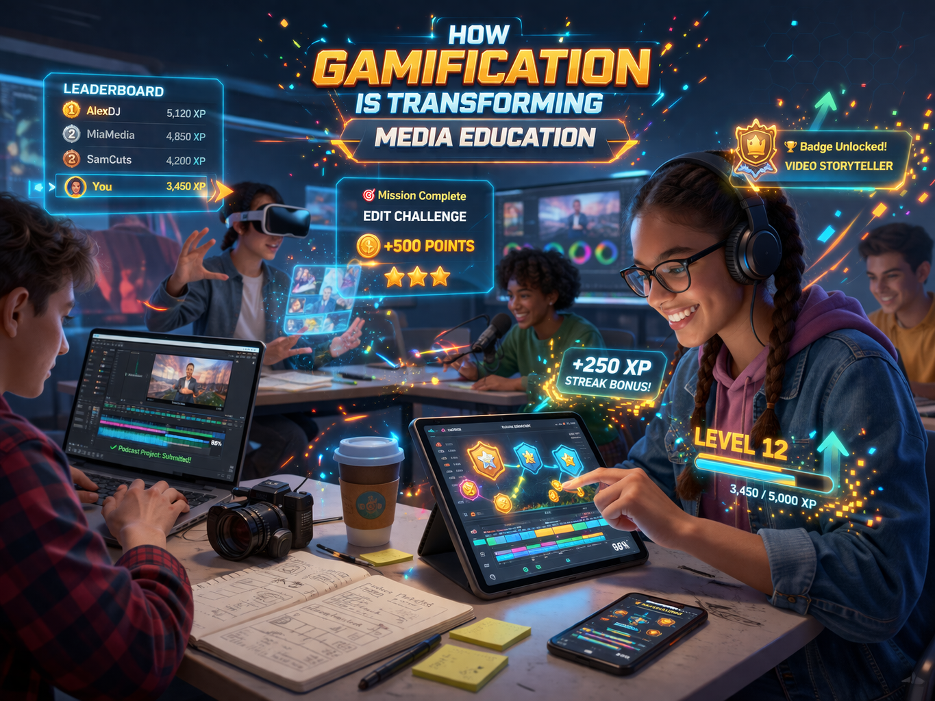 How Gamification is Transforming Media Education