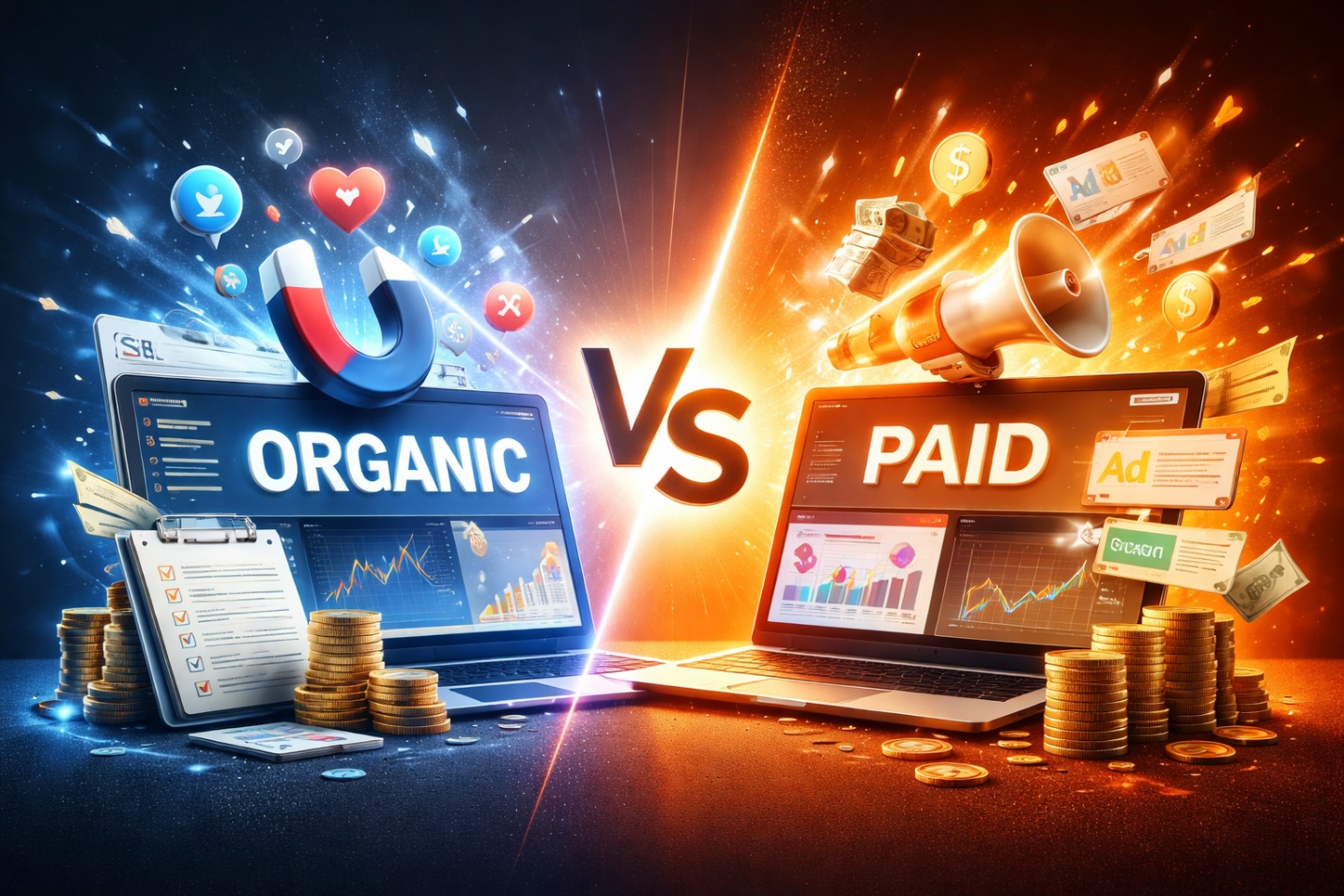 Organic or Paid? The Truth About What Really Drives Results in Digital Marketing