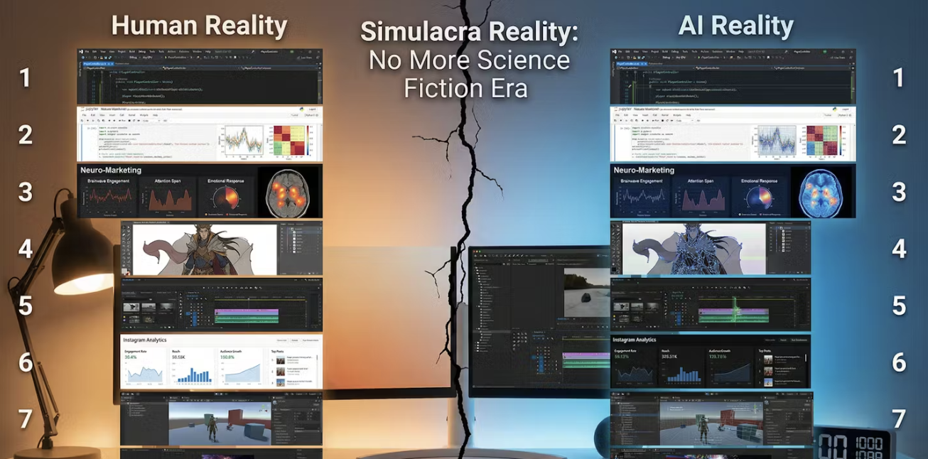 Simulacra Reality: No More Science Fiction Era
