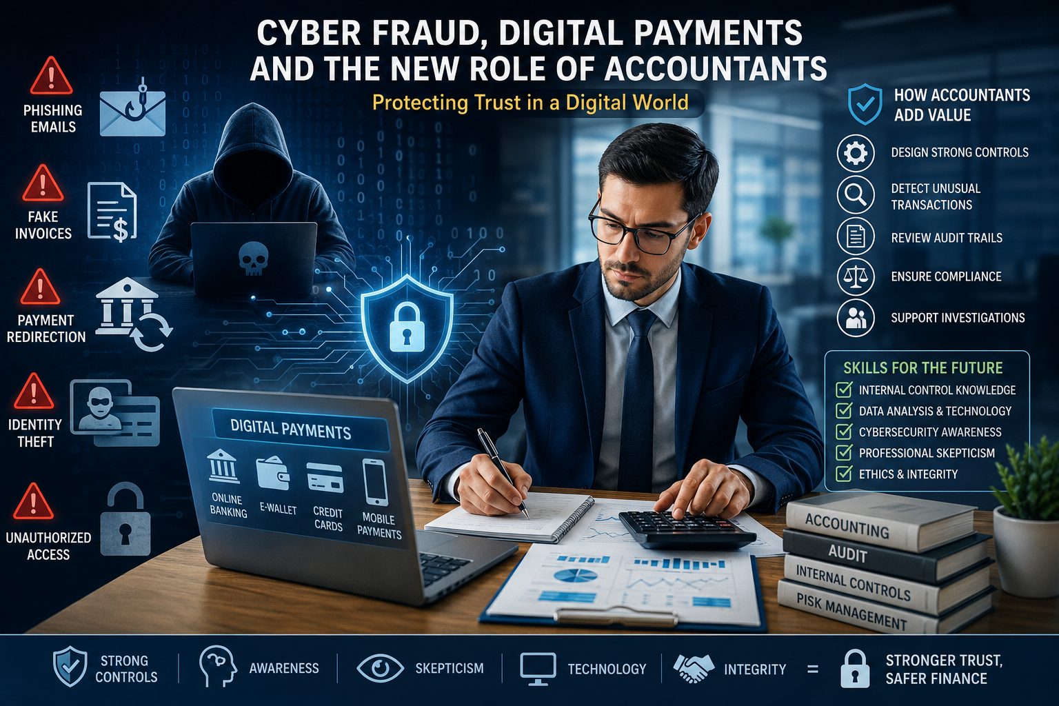 Cyber Fraud, Digital Payments and the New Role of Accountants