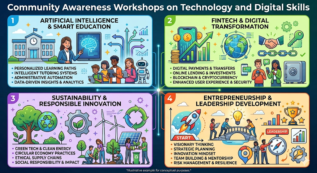 Empowering Bahrain’s Digital Future Through Community Technology Workshops