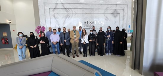 Field Visit to Al-Salam Hospital