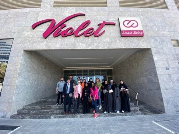 Site Visit to EUREKA - Violet Smart Living, Amwaj Island