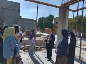 Site Visit to a Building Under Construction in Hamad Town