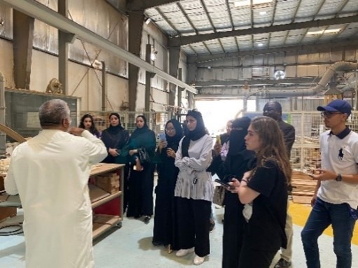 Site Visit to Al Nooh Wood Construction