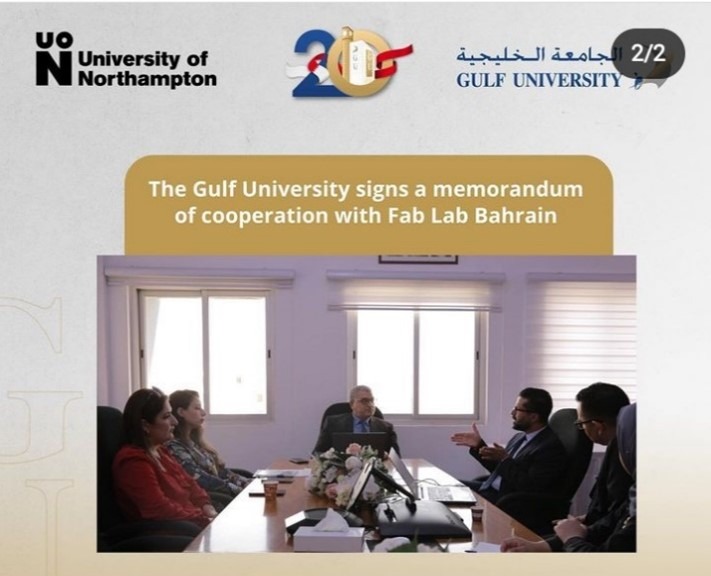 Signed Agreement of Cooperation with Fab Lab Bahrain